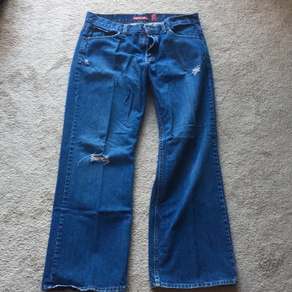 Jeans, barely worn!